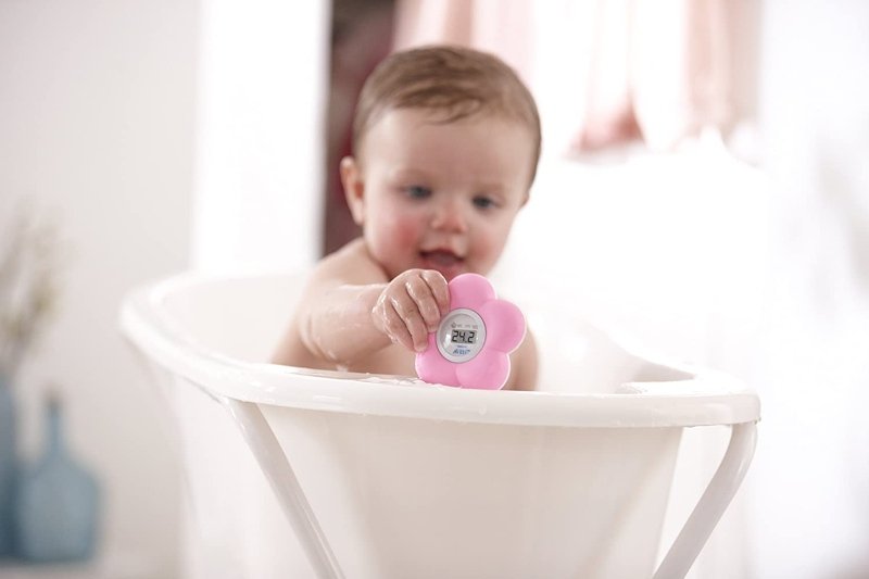 termometro bañera bebe