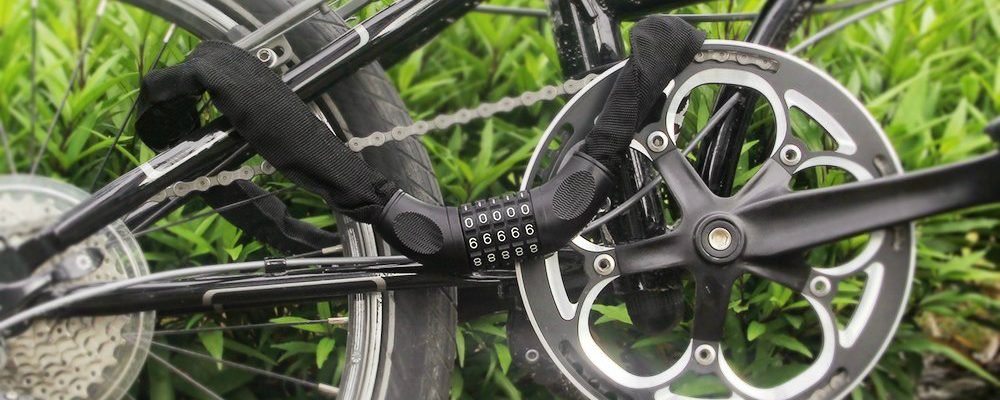 Color Negro. Candado de Bicicleta Foneso Cable Flexible de Seguridad de Bicicleta Mejor Combinación para la Bicicleta al Aire Libre