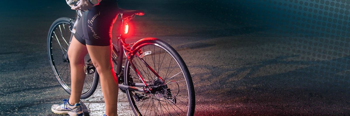 luz trasera bici potente